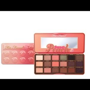 too faced sweet peach eye shadow palette